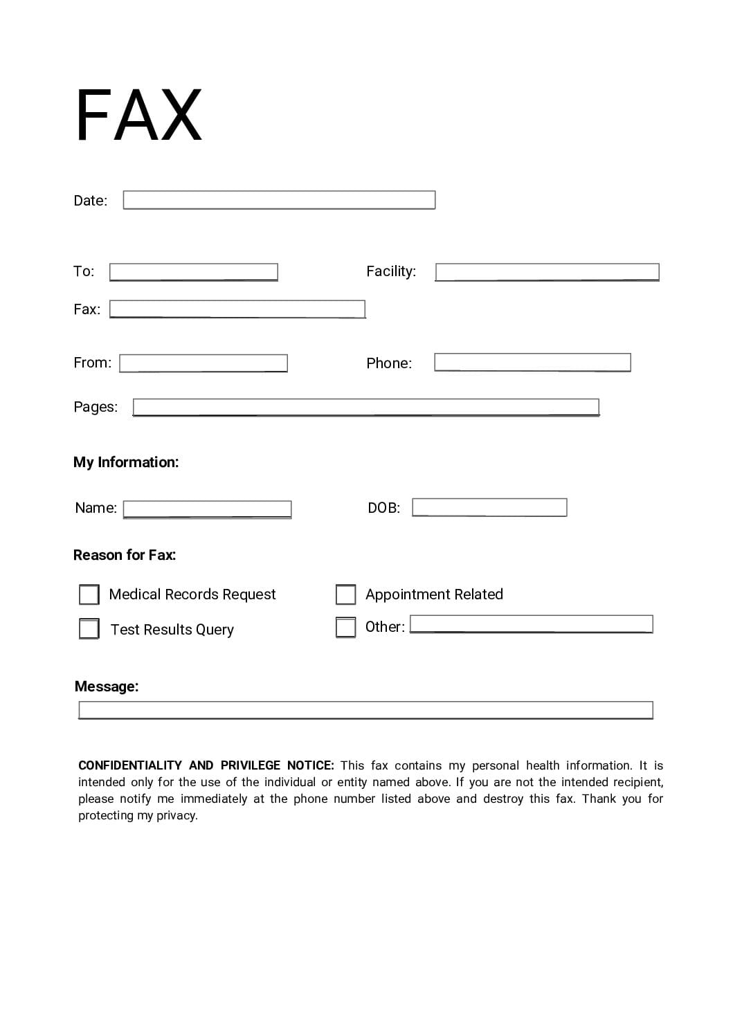 CONFIDENTIAL MEDICAL FAX PATIENT COMMUNICATION pdf