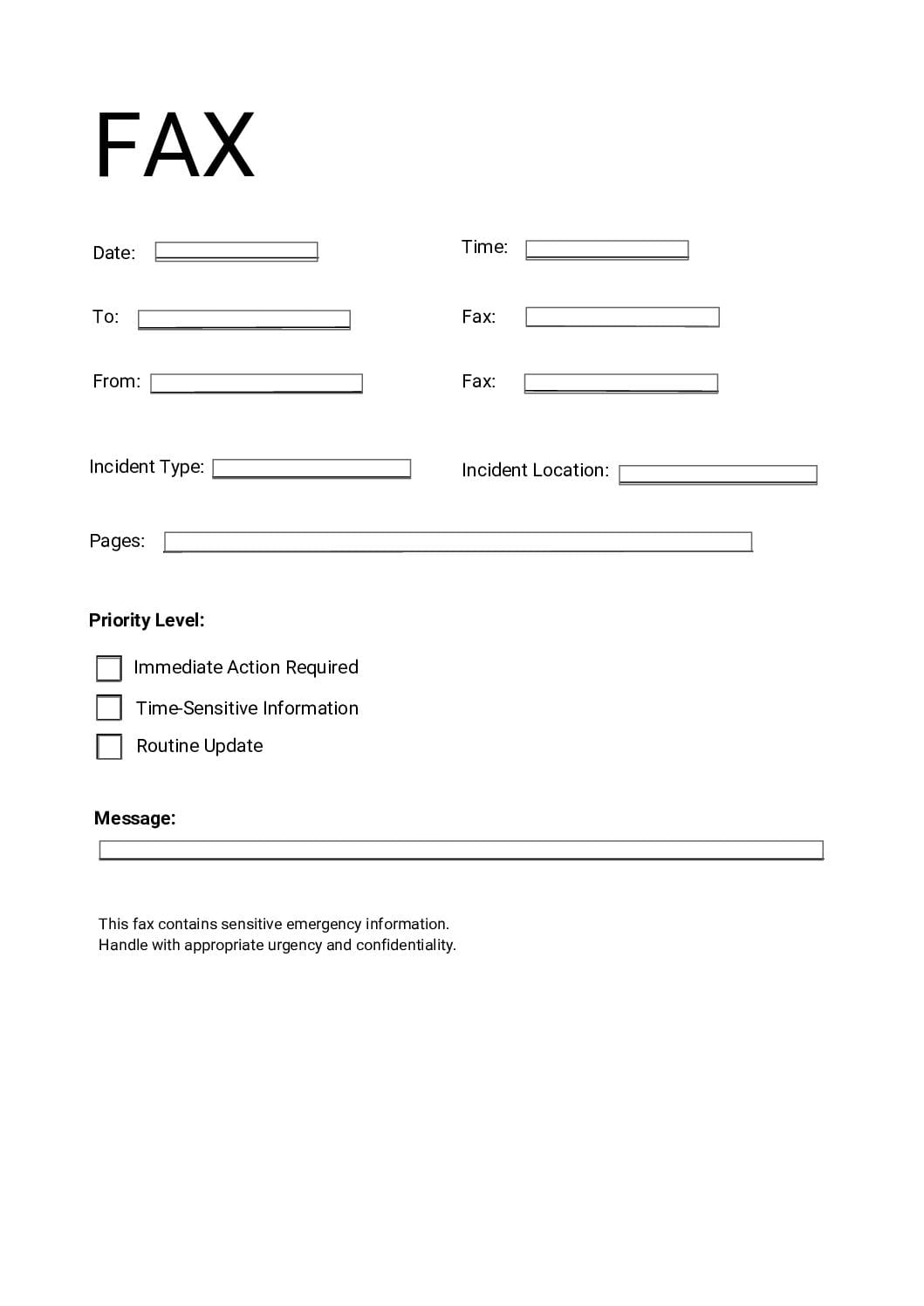 EMERGENCY SERVICES FAX PRIORITY pdf