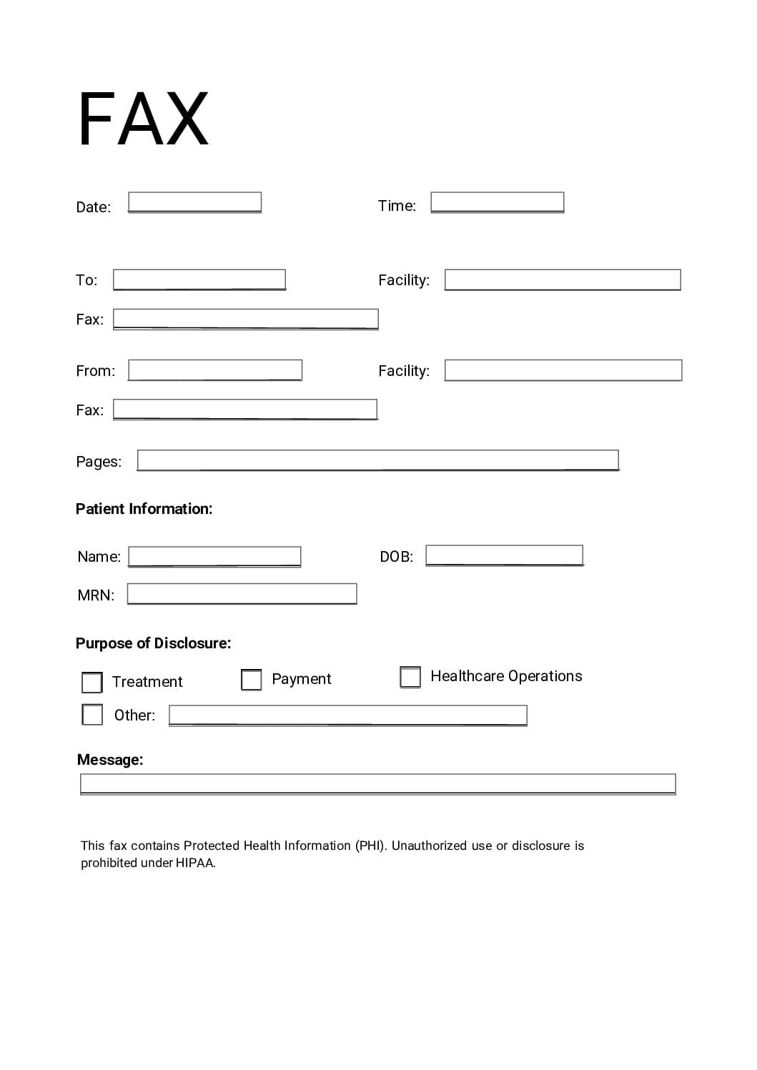 HIPAA COMPLIANT MEDICAL FAX pdf