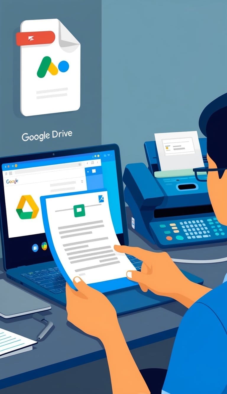 faxing from google drive